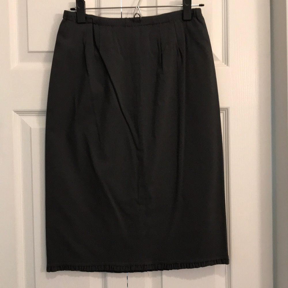 Grey Anthropologie Skirt